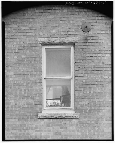 Brick wall window detail 1900s - wall,