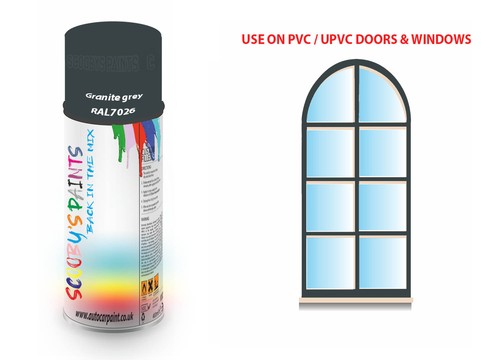 Paint for plastic ral7026 - plastic,
